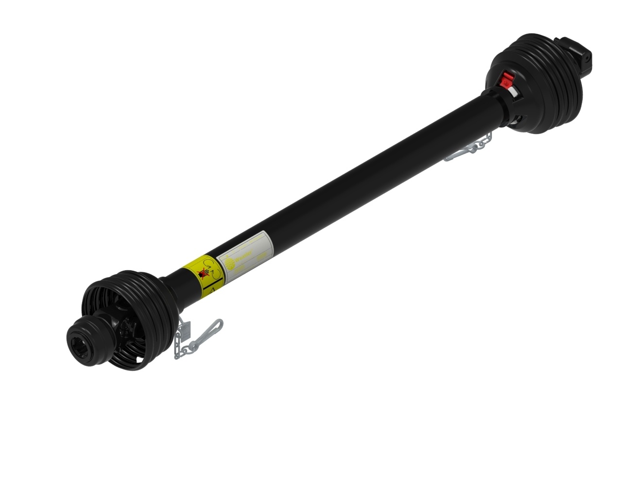 Карданный вал, AB1, 460MM, SSL 1 3/8