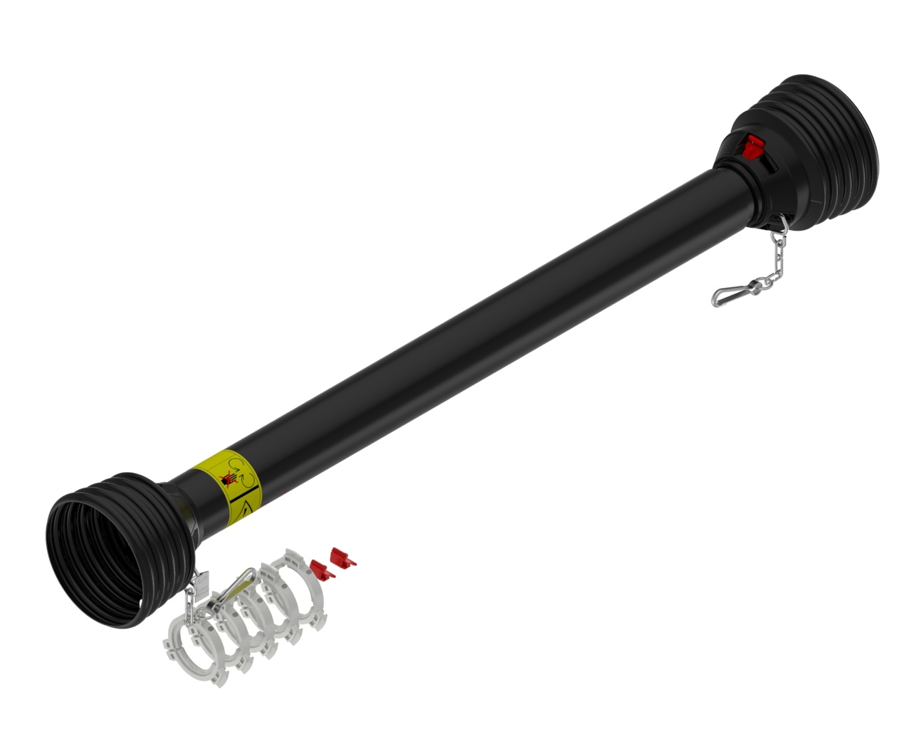 Пластиковая защита (кожух) с комплектом подшипников,AS250,1010MM