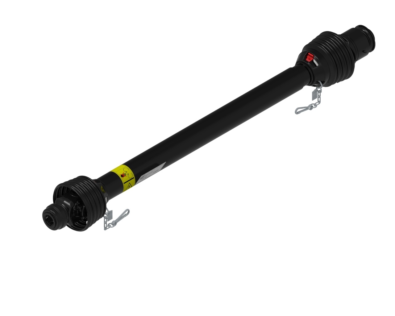 Карданный вал c обгонной муфтой правой,AB4,860MM,OR(CW),SSL 1 3/8