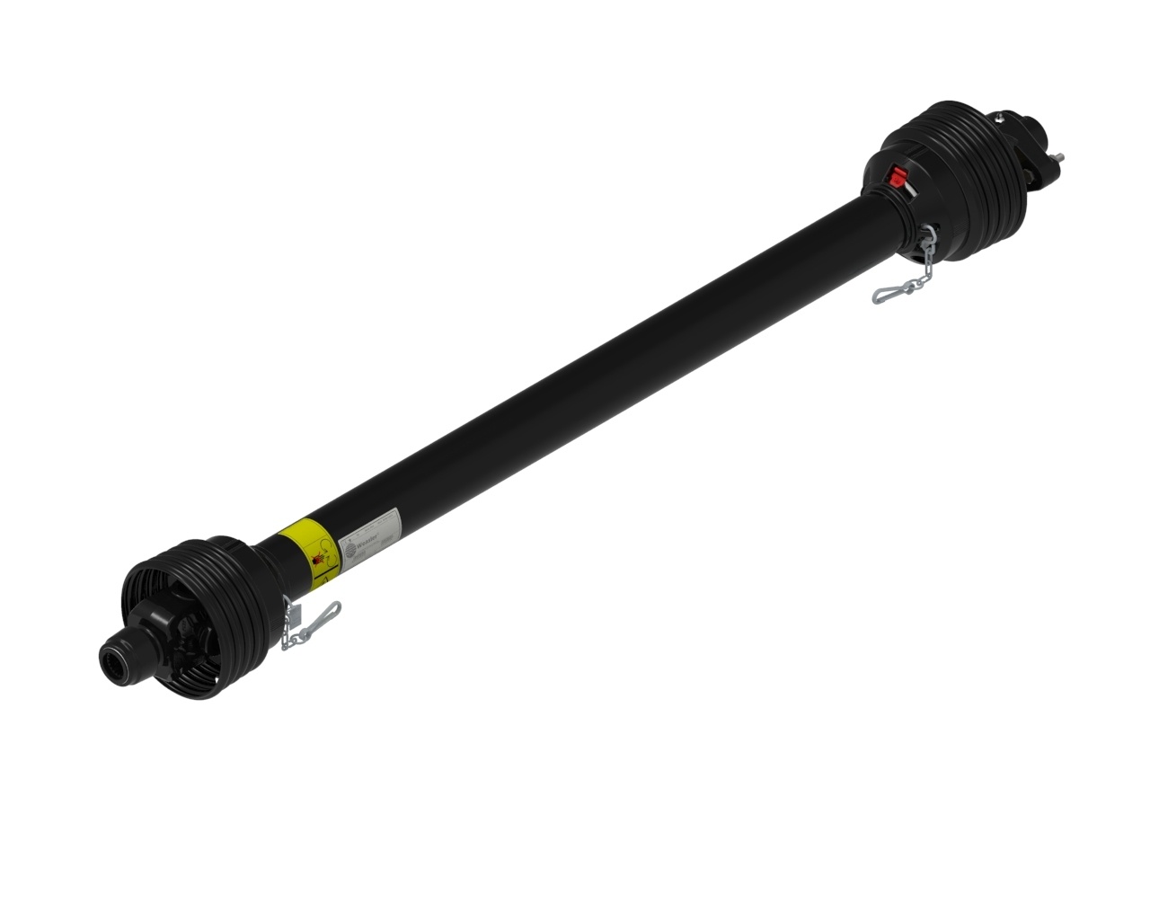 Карданный вал со срезным болтом,AB2,860MM,SB 900NM,SSL 1 3/8