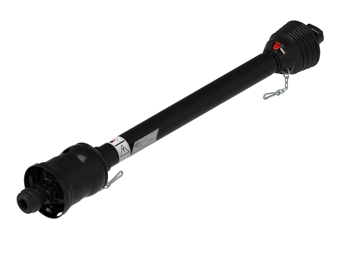 Широкоугольный карданный вал WWCV, AB2-80, 860MM, SSL 1 3/8