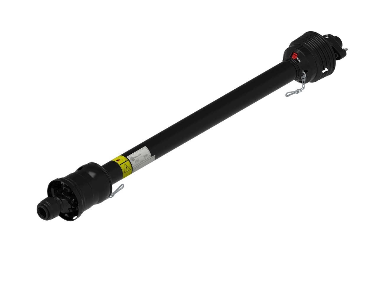 Широкоугольный карданный вал WWCV со срезным болтом , AB6-80, 1210MM, SB 2920NM, AL 1 3/8