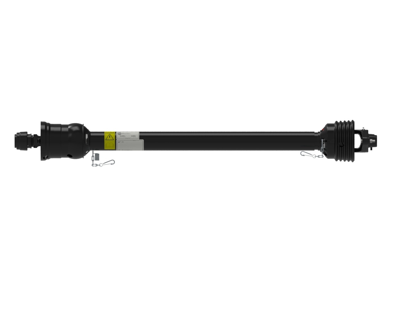 Широкоугольный карданный вал WWCV со срезным болтом , AB8-80, 1510MM, SB 4180NM, AL 1 3/4