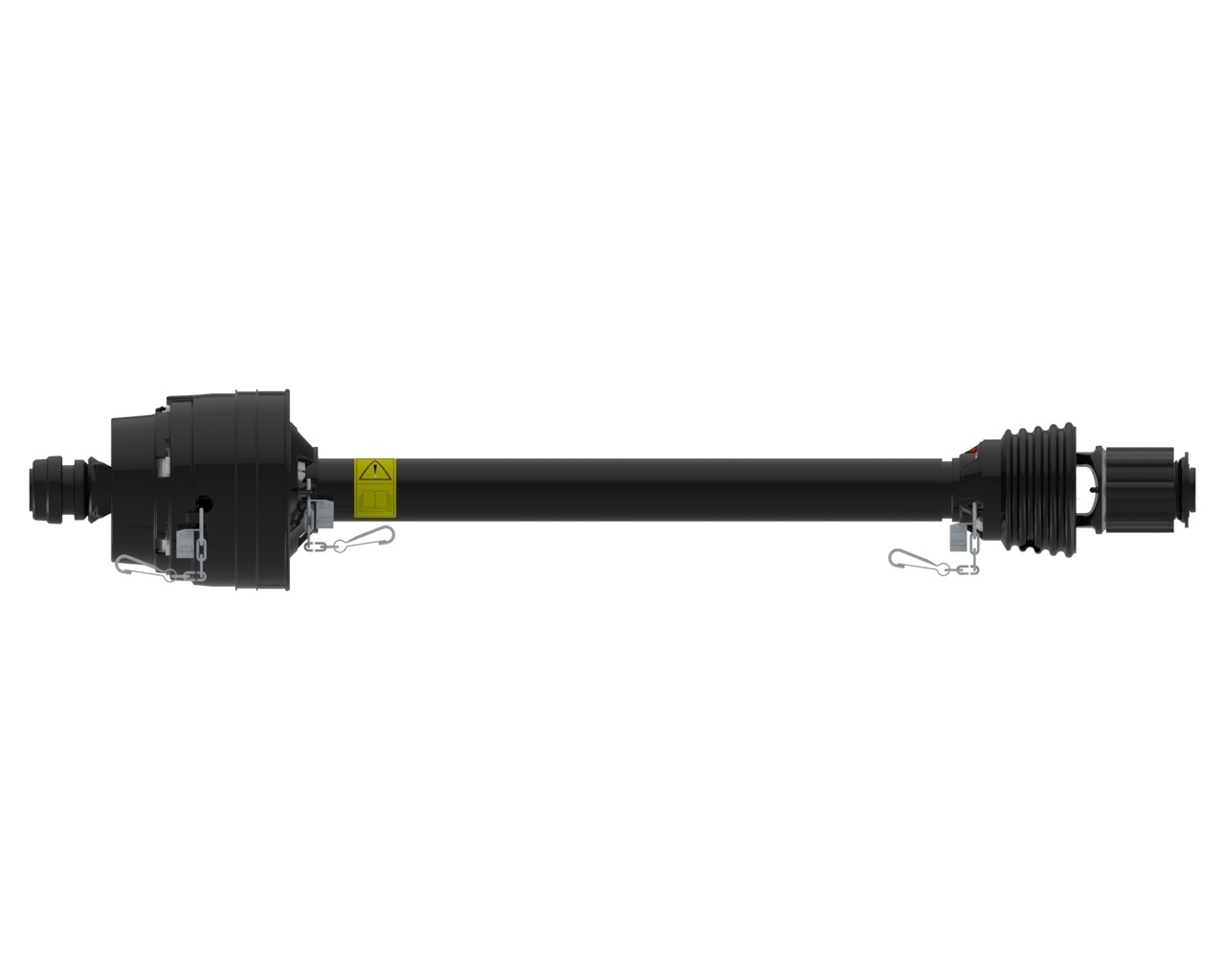 Широкоугольный карданный вал EUCV с храповой муфтой, AW21-80, 1010MM, SR 1200NM, SSL 1 3/8