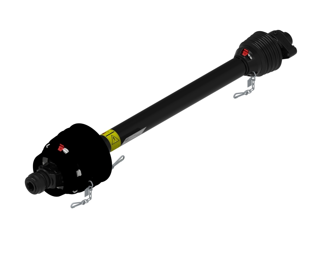 Широкоугольный карданный вал EUCV со срезным болтом, AW35-80, 1560MM, SB 2120NM, SSL 1 3/8