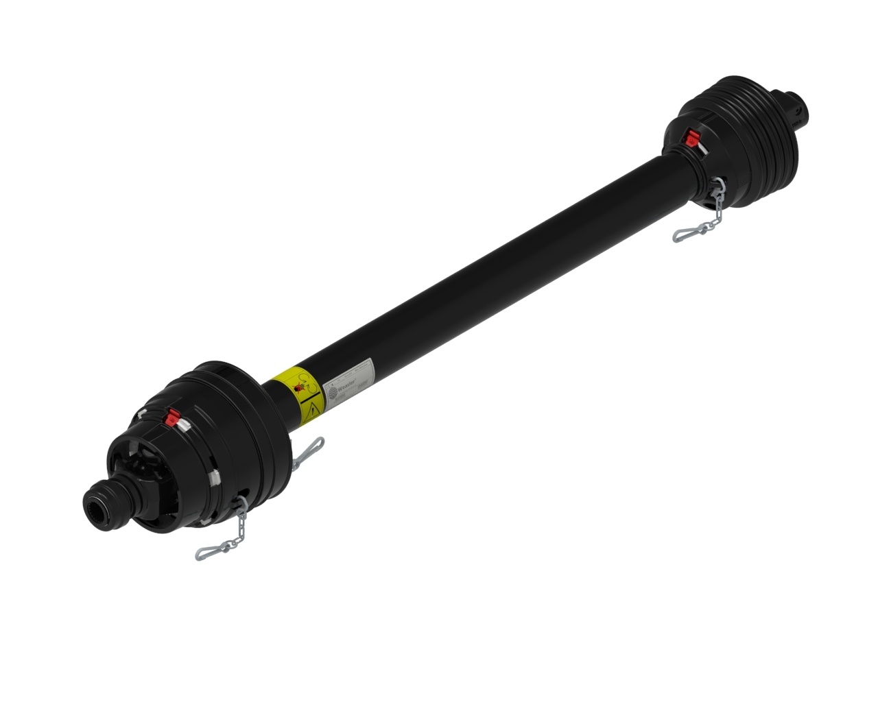 Широкоугольный карданный вал EUCV, AW35S-80, 1560MM, SSL 1 3/8
